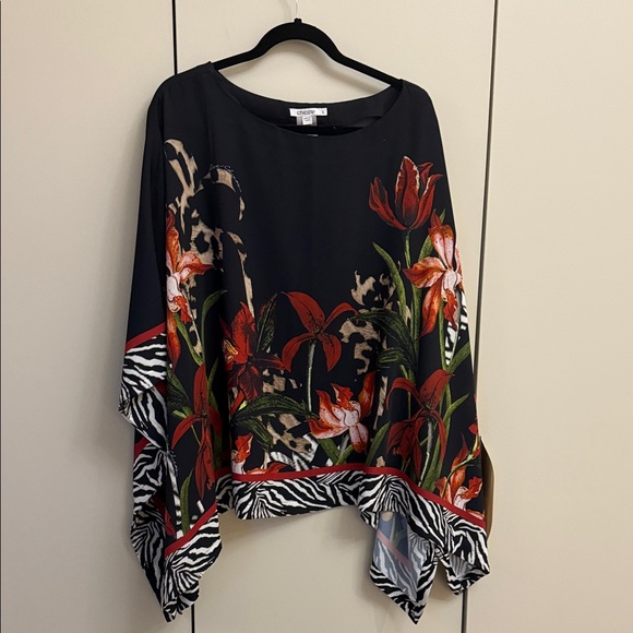 Floral Print Women's Top - Picture 1 of 3